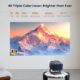 JMGO N1 Ultra Projector 4K, MALCTM Triple LaserAuto Image Correction Gimbal, 3D Video Projector 300 Inch, Dynaudio 2x10W Speakers, 1