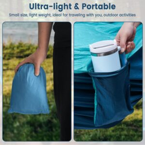 Hamac XXL 2 Places 300 x 200 cm Pliable, Ultra-Leger et Portable Hamac Exterieur avec Capacite de 300 kg Ideal pour Jardin, Ca