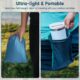 Hamac XXL 2 Places 300 x 200 cm Pliable, Ultra-Leger et Portable Hamac Exterieur avec Capacite de 300 kg Ideal pour Jardin, Ca