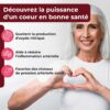 Cardio Boost : Formule Naturelle de Soutien Cardiovasculaire - Pour la Circulation, l'Energie et le Bien-Etre Cardiaque - 90 gelules