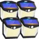 Vanranger Lampe Solaire Exterieur Detecteur Mouvement - 248 LED Lumiere Solaire Exterieur IP65 Etanche eclairage 270 Securite sans