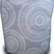 Housse de protection antitache pour Thermomix TM31 TM5 Mandalas Gris