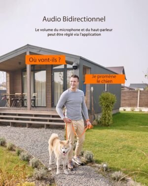 Caméra Tenda WiFi extérieure 3MP - Vision nuit couleur