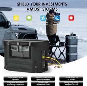 81lTXnAi4pL._AC_SL1500_.jpg Housse protection ECOFLOW DELTA 2 imperméable anti-poussière