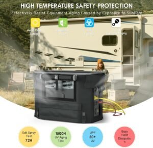 81mpSGuoTJL._AC_SL1500_.jpg Housse protection ECOFLOW DELTA 2 imperméable anti-poussière