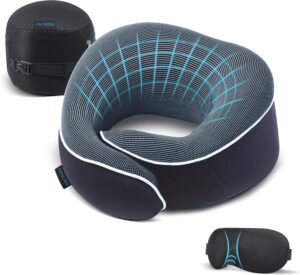 Oreiller de voyage Proglobe cervical mousse mémoire de forme