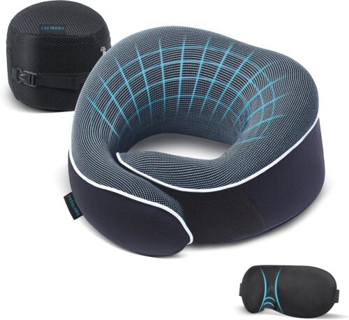 Oreiller de voyage Proglobe cervical mousse mémoire de forme