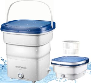 Mini machine à laver pliable 1,5 kg portable voyage 135W