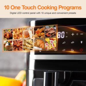 81nGvvNX-bL._AC_SL1500_.jpg Air Fryer Emphsism 7L - 1800W, 10 fonctions, fenêtre visible