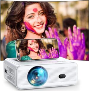 Projecteur 1080P AMEELA portable WiFi Bluetooth 18000 lumens