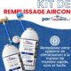 Kit recharge clim voiture R134a EasyKlima avec manomètre