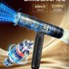 Seche Cheveux Professionnel 2200W AC Motor Seche Cheveux, Seche Cheveux Ionique 40Millions D'ions Negatifs,Seche-cheveux et accessoi