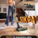 Proscenic P15 Aspirateur Balai sans Fil, 580W50Kpa70Min Aspirateur Sans Fil Puissant,Brosse Anti-Enchevetrement,Autoportante,Teles