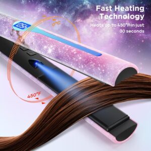 3 EN 1 Seche Cheveux Lisseur Cheveux Boucleur a Cheveux, PARWIN PRO BEAUTY Styling Set, Seche Cheveux Professionnel, Fer a Boucl