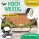 Hamac double KESSER avec support XXL 200 kg pour 2 pers Kaki