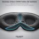 Masque de Nuit Innovant 2025 pour Hommes et Femmes, Conception Masque de Sommeil qui Bloque la Lumiere pour Dormir, les Siestes, la