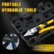 Huanyu Ecarteur de brides hydraulique 8T a pression reglable Ecarteur de brides hydraulique a expansion maximale de 30 mm pour l'ent