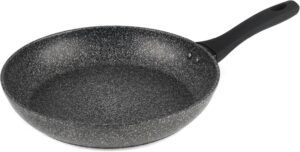 Salter Poele a Frire en Aluminium Forge 28 cm, Revetement Anti-adhesif Durable sans PFOA, Poignee Durable Rivetee, Compatible avec l