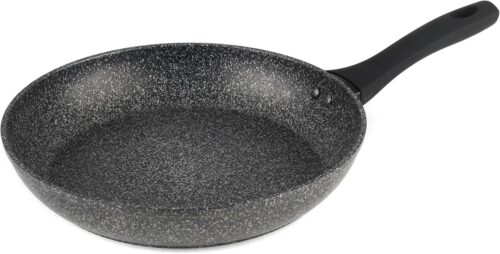 Salter Poele a Frire en Aluminium Forge 28 cm, Revetement Anti-adhesif Durable sans PFOA, Poignee Durable Rivetee, Compatible avec l