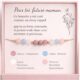 Bracelet Future Maman Pierre Naturelle - Cadeau Grossesse