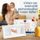 Niimo Kit Empreinte Bebe - Kit Empreinte Main et Pied sans Encre pour Cadeau Couple - Cadeau Bebe et Souvenir Personnalise avec Arg