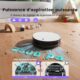 Aspirateur robot OKP silencieux 3 modes pour poils et tapis