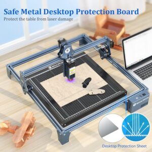 Table de travail laser a fossettes SCULPFUN avec coussin de protection laser pour machine laser S9 S10 S6 A10 X7 A5 Pro,400x400mm No