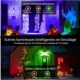 iLC RGB Projecteur LED exterieurs 30W, changement de couleur RGBW equivalent 300W, 16 million couleurs, Minuteur, Regroupement, 3000