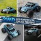 Kizeefun Voiture Telecommandee, 2,4 Ghz 120 RC Vehicule Tout-Terrain 20 KmH Jouet Electrique Tout-Terrain avec 2 Piles 50 Min De L