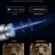 LaserPecker LP2 Graveur Laser 5W Mini Machine de d'Artisanat Portable de Laser a Diode Bleue 450nm Machine avec Housse de Protection