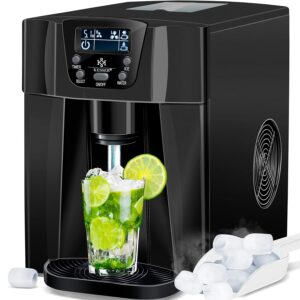 Machine à glaçons KESSER inox 12 kg/24h, réservoir 2 L