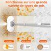 Redkey M1 Balai electrique sans Fil, Auto-nettoyant, reservoir d'eau de 250 ML, LED,capacite de la Batterie de 2200 mAh, pulverisati