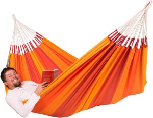 LA SIESTA Orquidea Volcano - Hamac classique simple en coton