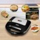 YASHE Grill Panini, 750W Appareil Panini avec Plaques Anti-adhesif, Appareil Croque Monsieur, Temperature Automatique, Indicateur LE