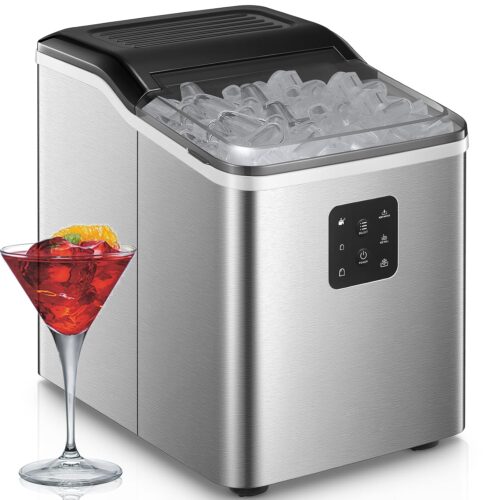 Machine à glaçons NORTHCLAN inox 14 kg/24h autonettoyante