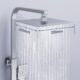 Colonne de douche thermostatique Acezanble, hauteur réglable