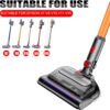Italdos Brosse Turbo motorisee Lave-vaisselle compatible pour Dyson V7 V8 V10 V11 V15 Aspira et Lava Convient pour sol en marbre en