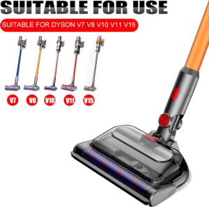 Italdos Brosse Turbo motorisee Lave-vaisselle compatible pour Dyson V7 V8 V10 V11 V15 Aspira et Lava Convient pour sol en marbre en