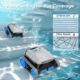QP5 NIXBOT QP5 Robot Pool Cleaner Dual Motor Turbine System for Off-Terrain and Inground Pools with Wall Climing and Navigation Tech