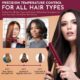 LUXEVA Fer a lisser et bigoudi sans fil 2 en 1 avec chargement USB Lisseur sans fil pour tous les types de cheveux Lisseur de vo