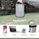 Batterie externe 230V CAPTOK 88,8Wh - 10W sans‑fil USB 120W