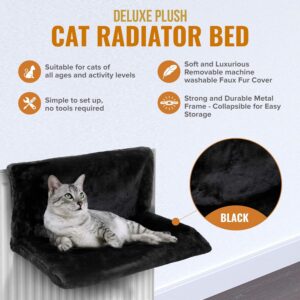 Petlicity Lit de radiateur a suspendre pour chat et chien, chaud et confortable . Solide et durable. Avec housse lavable en machine