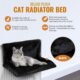 Petlicity Lit de radiateur a suspendre pour chat et chien, chaud et confortable . Solide et durable. Avec housse lavable en machine