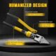 Huanyu Ecarteur de brides hydraulique 8T a pression reglable Ecarteur de brides hydraulique a expansion maximale de 30 mm pour l'ent