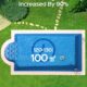 Robot piscine WYBOT 130 min - Double moteur, puissant