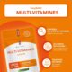 Multivitamines et Mineraux Avec Ginseng - Vitamines A, B1, B2, B3, B5, B6, B8, B9, B12, C, D3, E, Magnesium, Selenium et Zinc - En