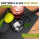 81yPAjBQeL._SL1500_.jpg Machine à glace pilée manuelle Westmark Cuby Black Edition
