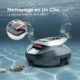 Ultenic Pooleco 10 Pool Robot, Wireless Pool Vacuum Cleaner 90min and 2.5 Liters, Self-Parking, Easy Care, for All Shapes and Surfac