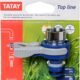 TATAY Adaptateur universel Top Line pour robinet d'interieur, filetage externe 24 mm, filetage interne 22 mm, connecteur universel,