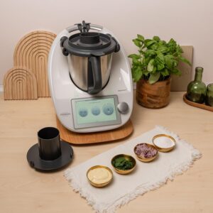 Wundermix - Miximizer Reducteur de bol pour Thermomix (TM6TM5) Hacher, mixer reduire efficacement les aliments Made in Germa